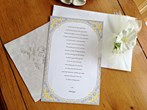 Mother of the Bride Handkerchief Gift + Poem